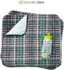 Pack of 12 Reusable Underpads 18 x 24. Washable and Reusable Incontinence Bed Underpads. Bold Colors and Plaid Pattern. Polyester; Rayon. Heavy Absorb