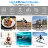 Muscle Stimulator Abdominal Toning Belt ABS Training Fitness Equipment Waist Trimmer Belt Muscle Toner with 6 Modes 18 Intensity Levels for Men Woman